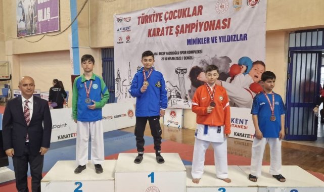 Çayırova karatede gurur yaşadı