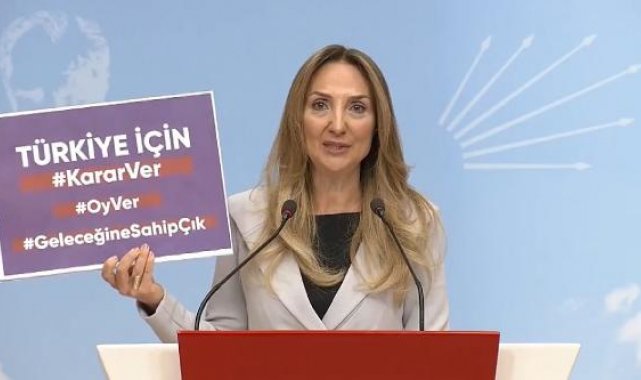 CHP'li Nazlıaka: Sandığa gitmek, oy kullanmak zorundayız