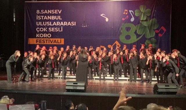 Çocuk Korosu 8. Sansev Uluslararası Koro Festivali'nden ödülle döndü