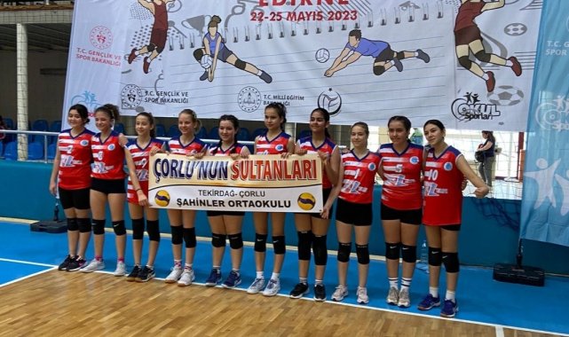 Çorlu'nun sultanları Türkiye finallerinde