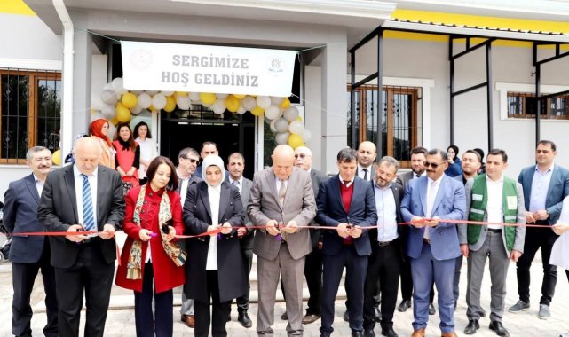 Çoruh Mesleki ve Teknik Anadolu Lisesinde yılsonu sergisi