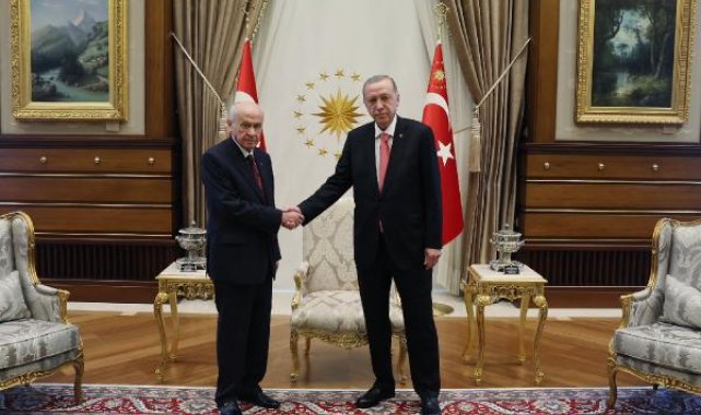 Cumhurbaşkanı Erdoğan, Bahçeli ile görüştü