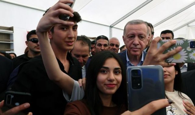 Cumhurbaşkanı Erdoğan: Gençlerimizden en büyük desteği hamdolsun biz aldık
