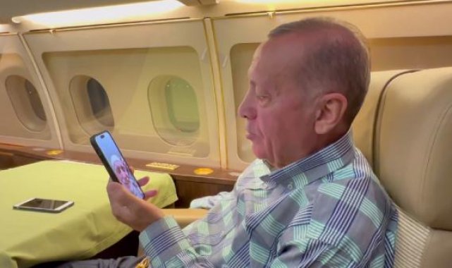 Cumhurbaşkanı Erdoğan, metronun merdivenlerini yürüyerek çıkan 85 yaşındaki Hüseyin Bayraktar'la telefonda görüştü