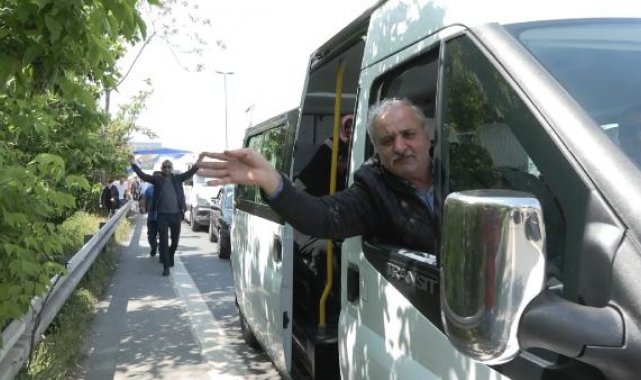 D-100'de 'Büyük İstanbul Mitingi' yoğunluğu