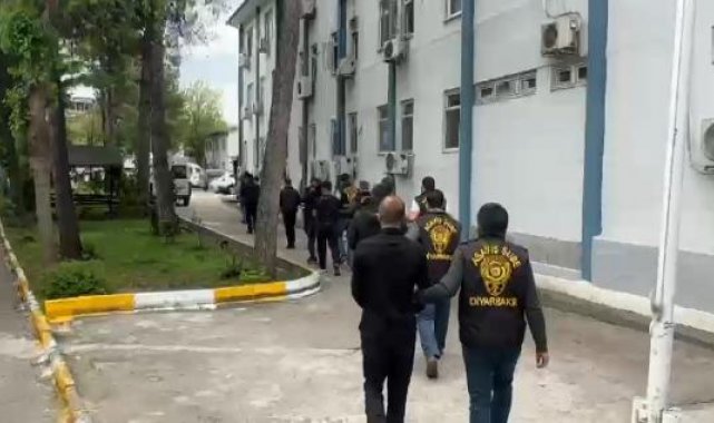 Diyarbakır'daki 'Karot' operasyonunda 10 tutuklama