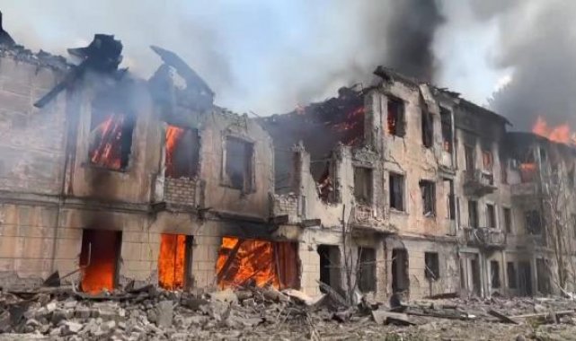 Dnipro'daki füze saldırısında sağlık kliniği isabet aldı: 1 ölü, 15 yaralı