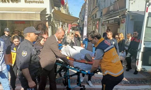 Edirne'de parti standı tartışması kavgaya dönüştü: 1 yaralı