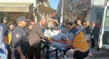 Edirne'de parti standı tartışması kavgaya dönüştü: 1 yaralı