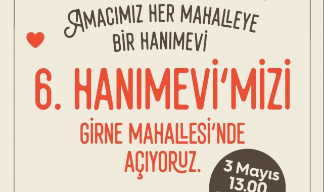 Efeler'de 6'ncı Hanımevi açılış için gün sayıyor