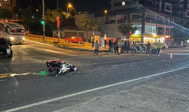 Elazığ'da otomobille çarpışan motosikletli öldü
