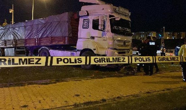 Elazığ'da TIR'ın altında kalan motosiklet sürücüsü öldü