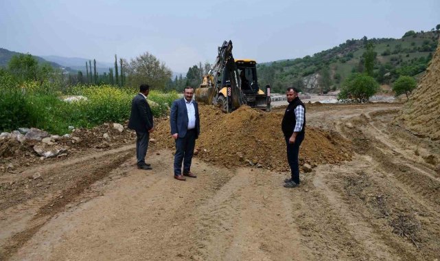 Emet'te Türk Otağı ve mesire alanı yapım çalışmaları sürüyor