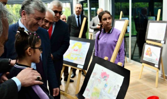 Erdemir Maden'in resim yarışmasında genç yetenekler yarıştı