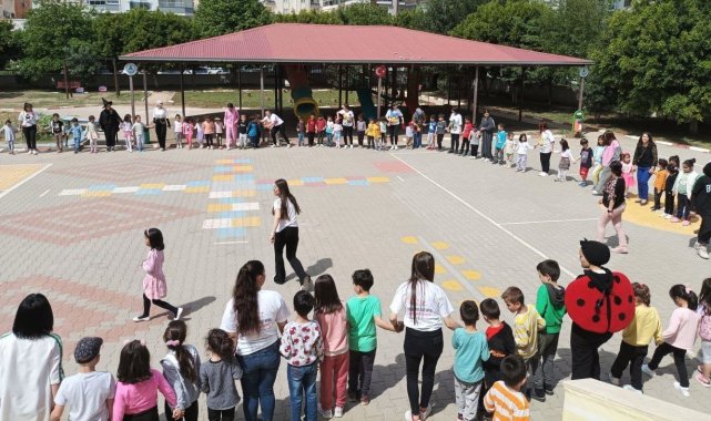 Erdemli'de anaokulu öğrencilerine yönelik "Bahar Şenliği"
