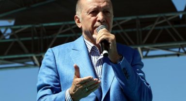 Erdoğan: Bizim sözümüz, adı yalancı çobana çıkmış Bay Bay Kemal'in sözüne benzemez