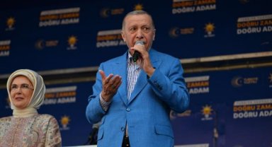 Erdoğan: Bizim sözümüz, adı yalancı çobana çıkmış Bay Bay Kemal'in sözüne benzemez