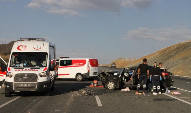 Erzincan'da 2022 yılında 802 adet ölümlü, yaralanmalı trafik kazası meydana geldi