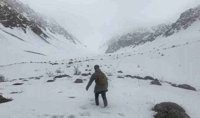 Erzincan'da mayıs ayında kar sürprizi
