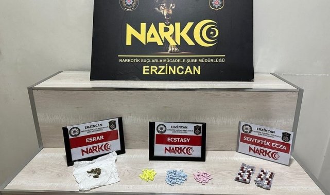 Erzincan'da uyuşturucu operasyonu: 4 kişi tutuklandı