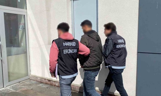 Erzincan'da uyuşturucu ticaretinden 1 kişi tutuklandı