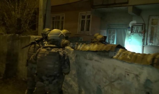 Erzurum'da Kökünü Kurutma Operasyonu'nda 59 şüpheli tutuklandı