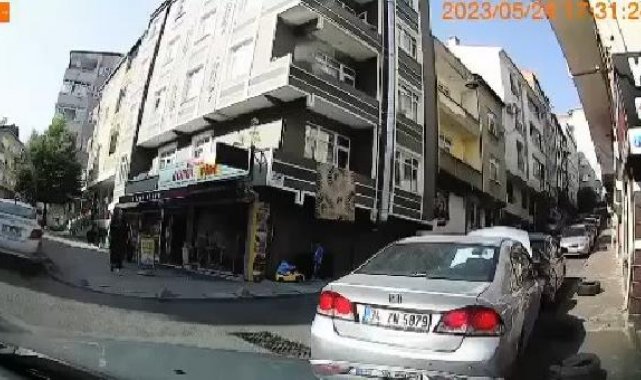 Esenler'de otomobil tamirhanesindeki patlamadan yeni görüntü