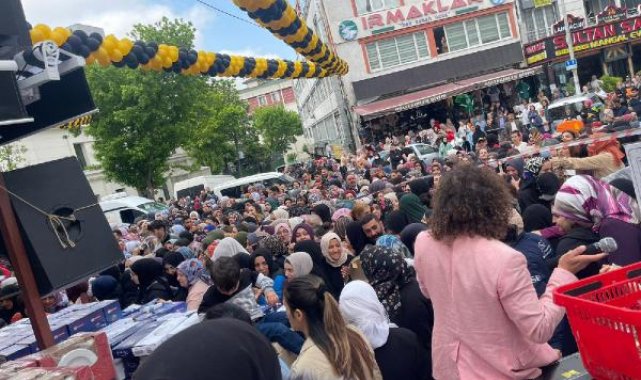 Esenyurt'ta indirim izdihamı