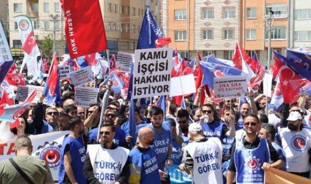 Eskişehir'de 1 Mayıs kutlamalarında 'pankart' gerginliği