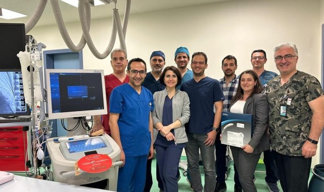 Eskişehir'de ilk kez 3 hasta IVUS tekniği uygulanarak tedavi edildi