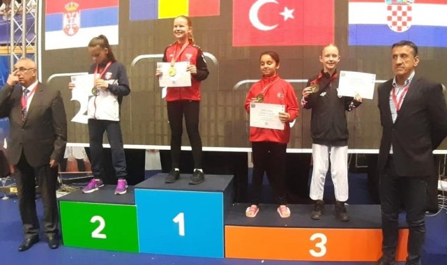 Eskişehirli genç sporcuya uluslararası madalya