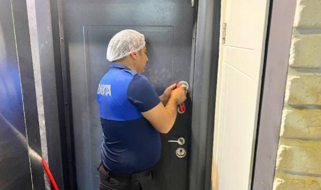 Fare görülen fırın mühürlendi, tüm ürünler imha edildi