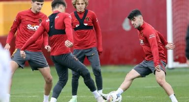 Galatasaray savunma ve hücum çalıştı