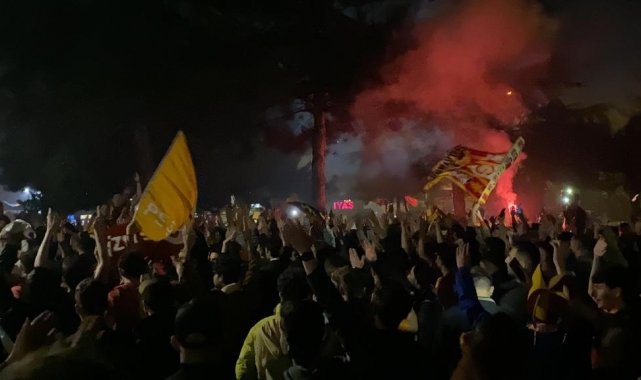 Galatasaray'ın şampiyonluk zaferi Isparta'da coşkuyla kutlandı