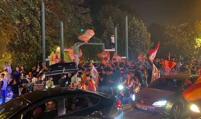 Gaziantep'te Galatasaray coşkusu