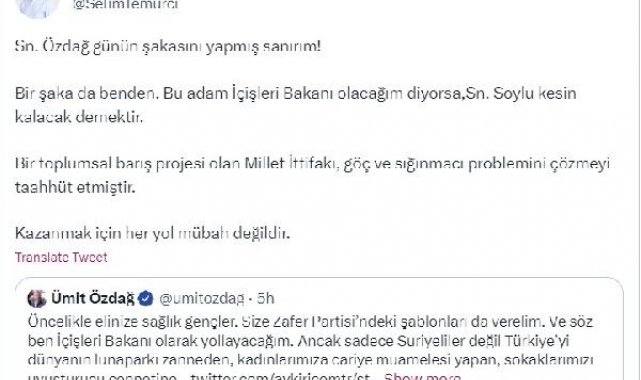 Gelecek Partili Temurci: Kazanmak için her yol mübah değildir