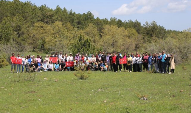 Gençler doğa yürüyüşünde buluştu