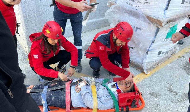 Gerçeği aratmayan tatbikat