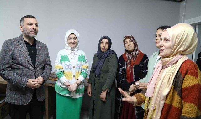 Girişimci kadınlara başkan desteği