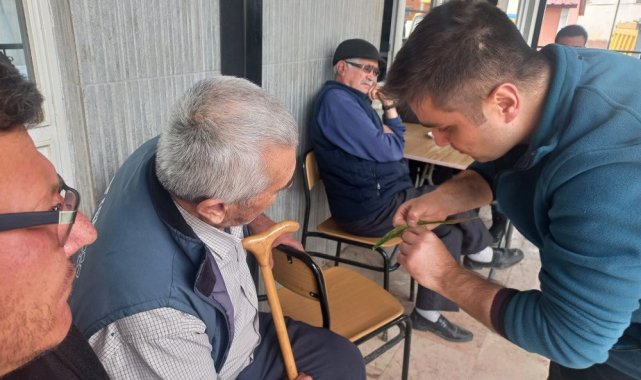 Gülümbe'de hububat hastalık ve zararlı kontrolü yapıldı