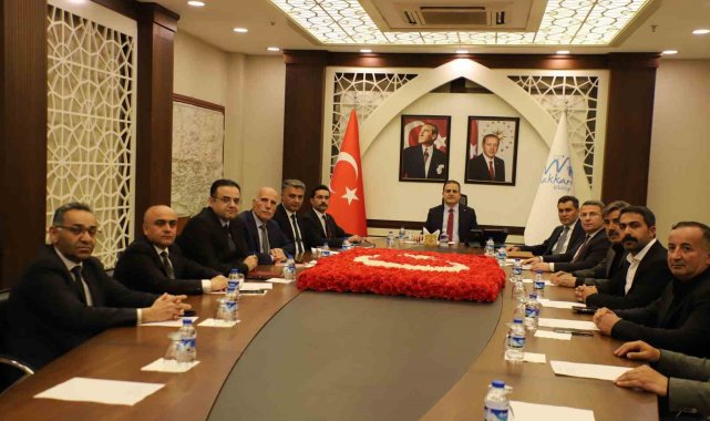 Hakkari'de "OSB Müteşebbis Heyeti Toplantısı' yapıldı