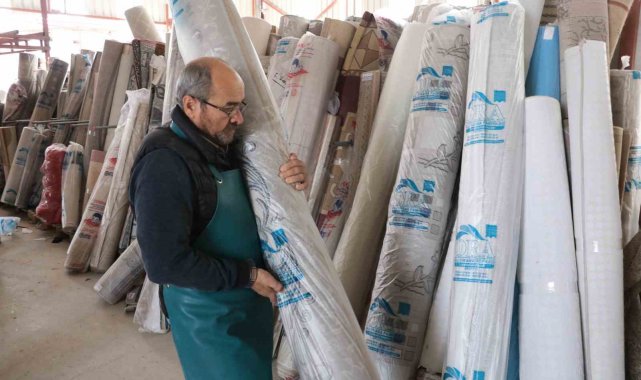 Halı temizliğinde deprem yoğunluğu