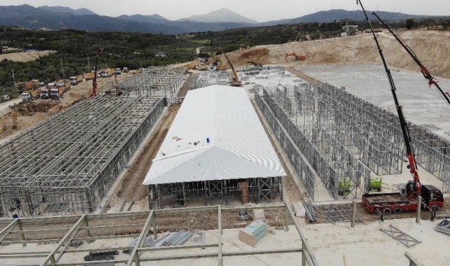 Hatay Defne Devlet Hastanesi inşaatında sona gelindi