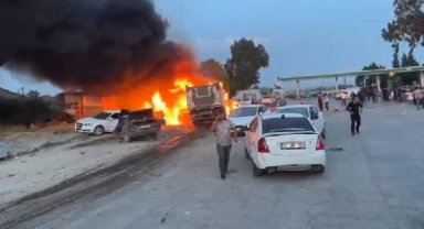 Hatay'da kontrolden çıkan kamyon asker uğurlayanların arasına daldı; ölü ve yaralılar var