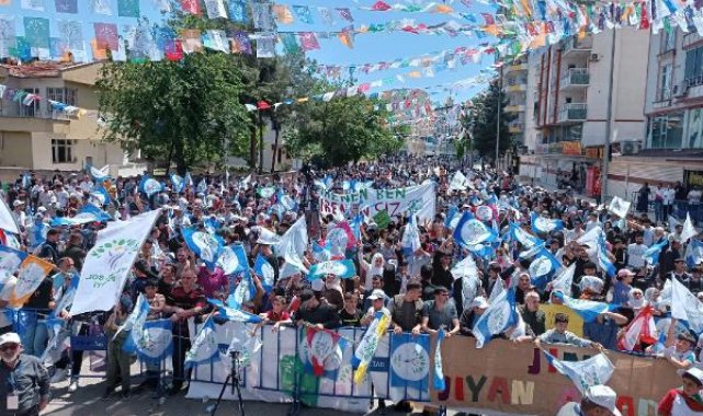HDP Eş Genel Başkanı Sancar: O gaz, o petrol hepsi seçim için uydurdukları hikayeler