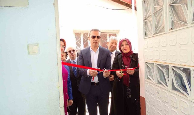Hisarcık'ta giyim kursu yıl sonu sergisi