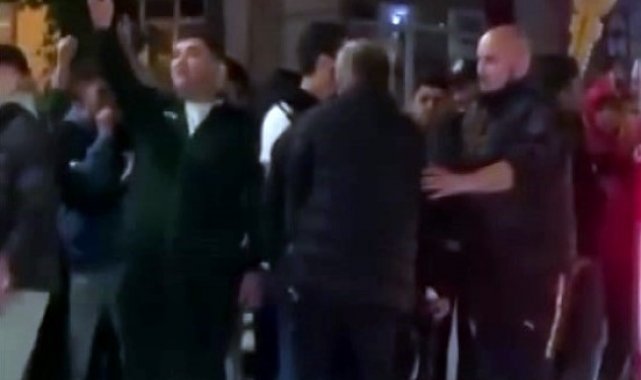 İki taraftar grubu arasındaki gerginliği polis önledi