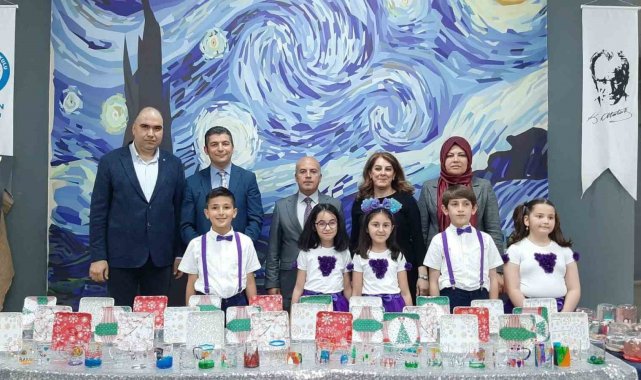 İlkokul öğrencilerinden sanat günü