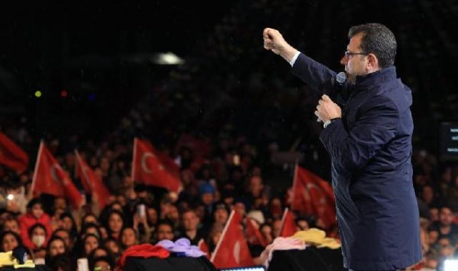 İmamoğlu: Bu ülkede ben devri bitecek, biz dönemi başlayacak