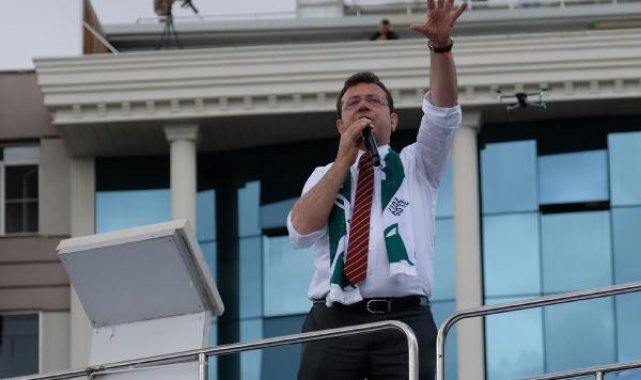 İmamoğlu: O taşları atanları tedavi etmeye geliyoruz